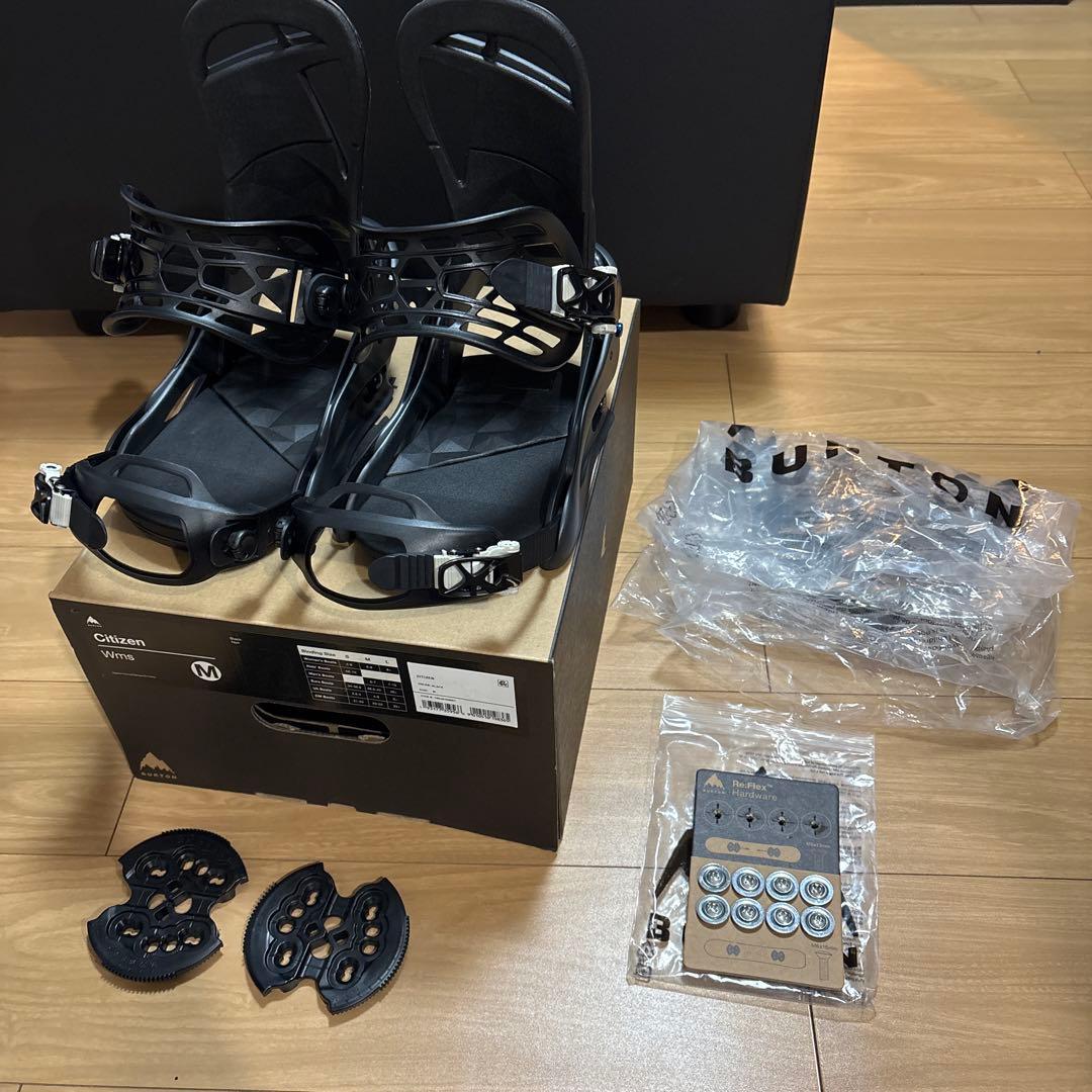 Burton CITIZEN ビンディング Mサイズ　注意点有 a0a55ccfb39d57d931c20fc2677e5c