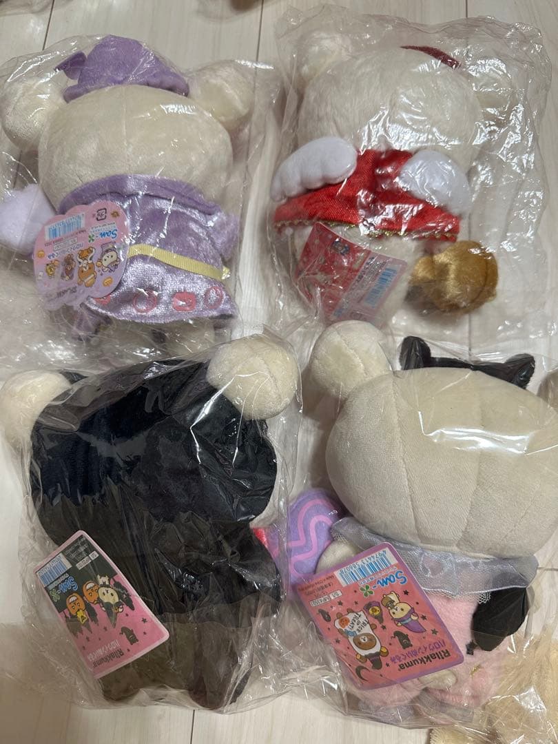 コリラックマ ハロウィン　クリスマス　限定ぬいぐるみ　4体セット