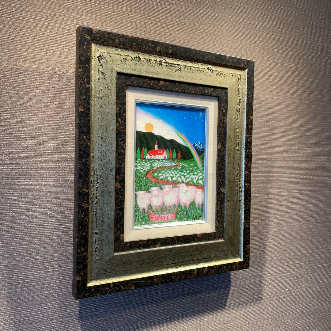 分部 佳英 油彩「夢未来」