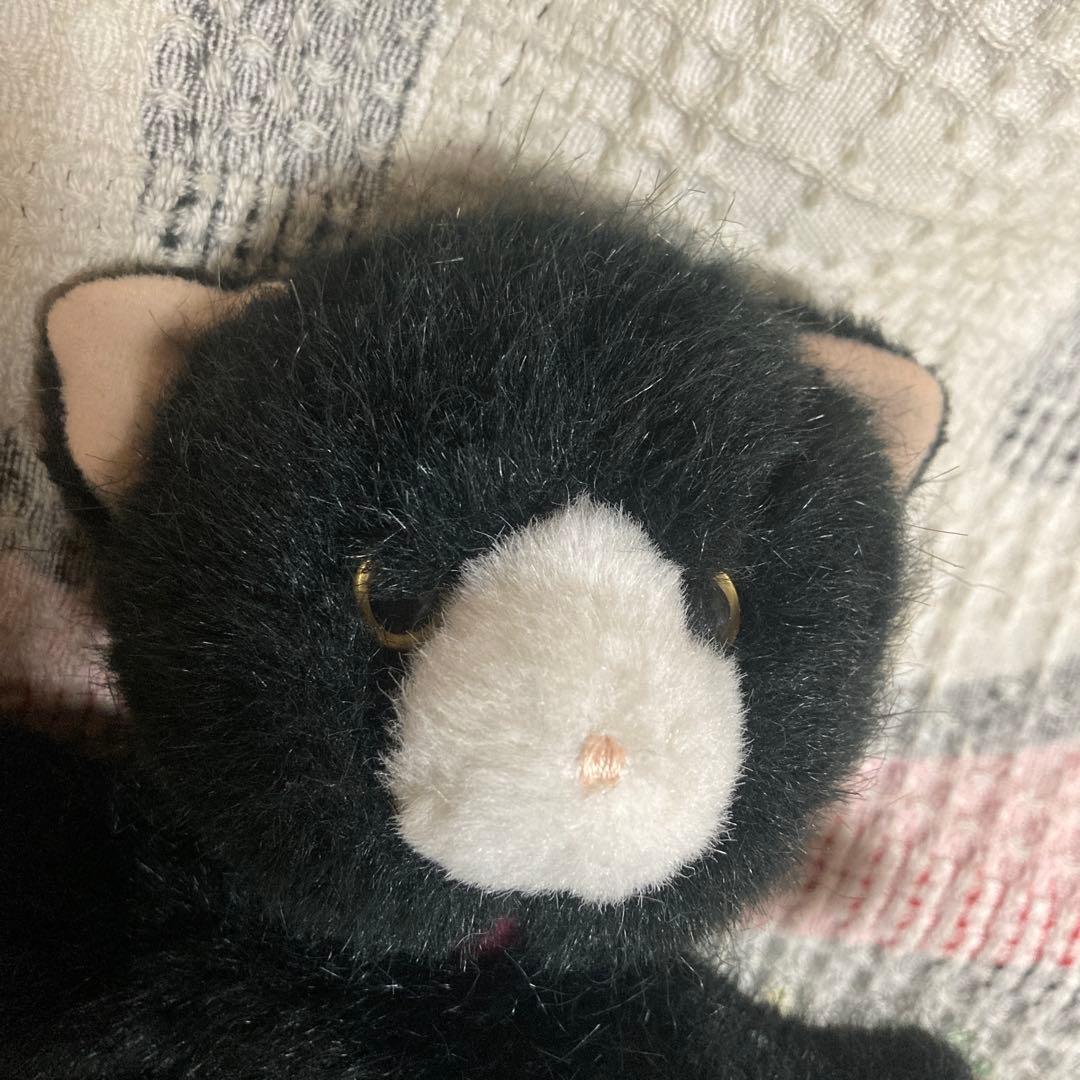 モンスイユ　 MAY BLUE シャム猫シリーズ　黒猫 ぬいぐるみ