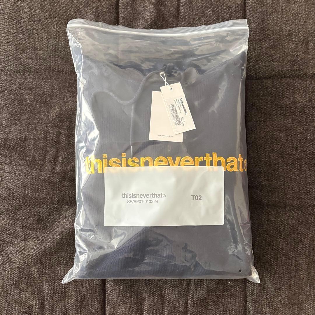 ネバザ フード付パーカー Mサイズ タグ付 韓国 Thisisneverthat - メルカリ