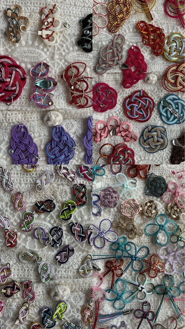 水引パーツセット 手芸材料 『水引カラーアソート 光 PHC-100-19』 Piece ピース 手芸