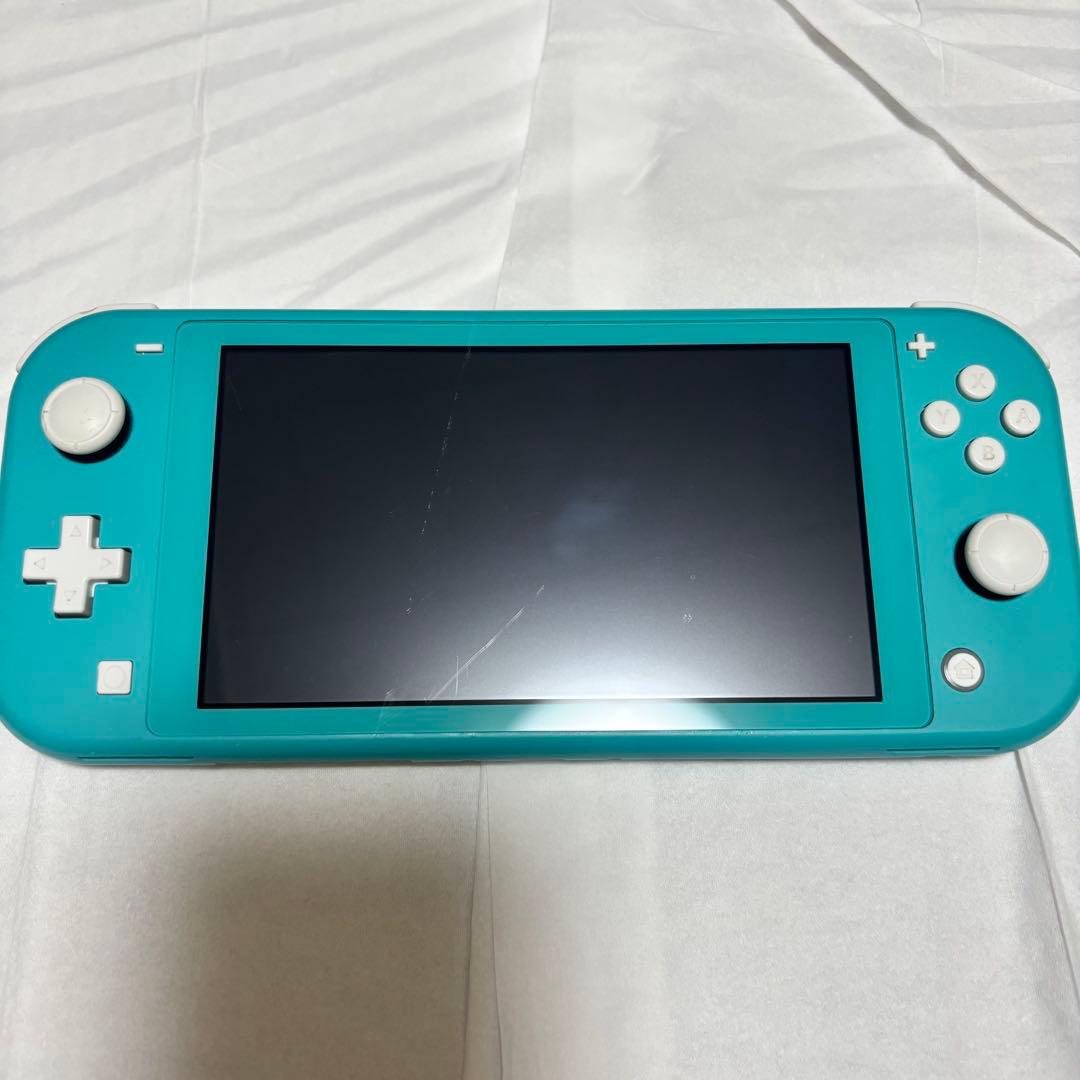 Nintendo Switch Lite ターコイズ 本体 動作問題無 - メルカリ