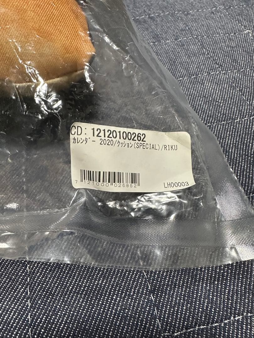 RIKU クッション 2020 カレンダーver