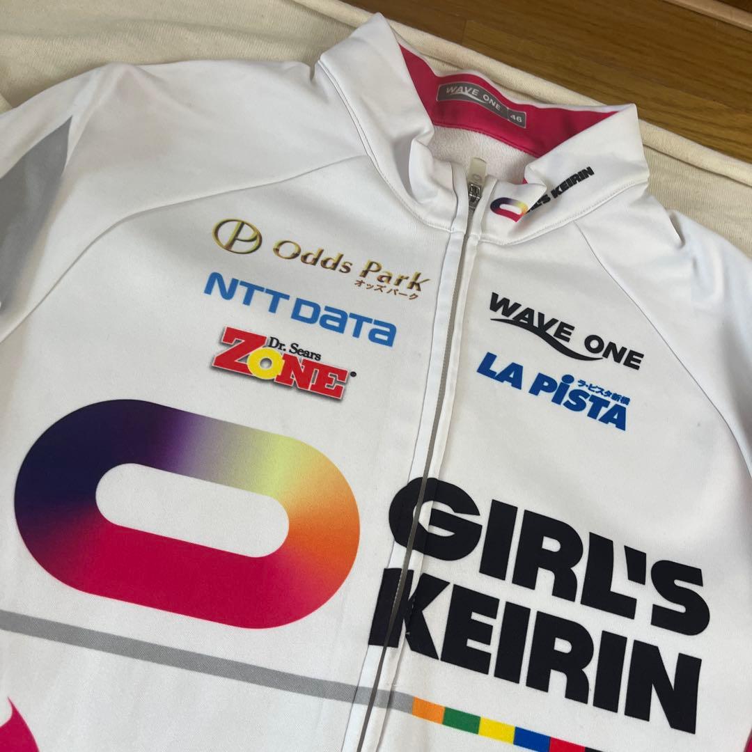 初代GIRL'S KEIRIN ガールズケイリン サイクルジャージ ウエア 46