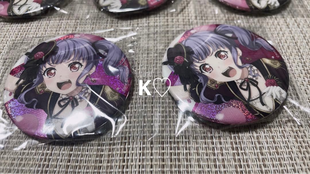 バンドリ Roselia 宇田川あこ 9th 缶バッジ 35個