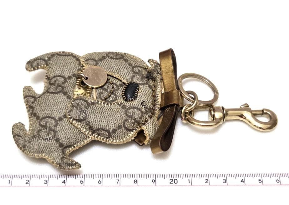 GUCCI グッチ グッチョリ ブルドッグ アニューゼ キーリング 41977