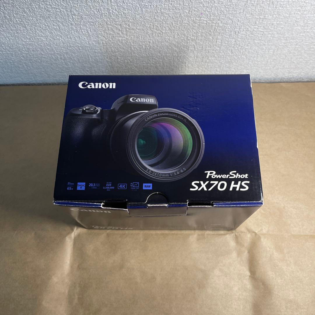 【新品展示品】Canon PowerShot SX70HS 本体　付属品あり完品 Amazon | Canon Powershot SX70 20.3MP デジタルカメラ 65倍光学ズーム