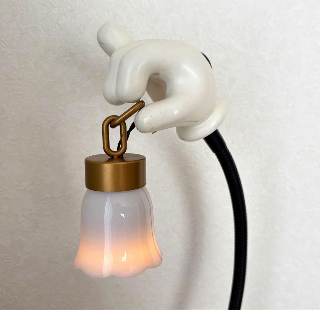 希少✩.*˚東京ディズニーランド TOONTOWN ミッキーの手 スタンドライト