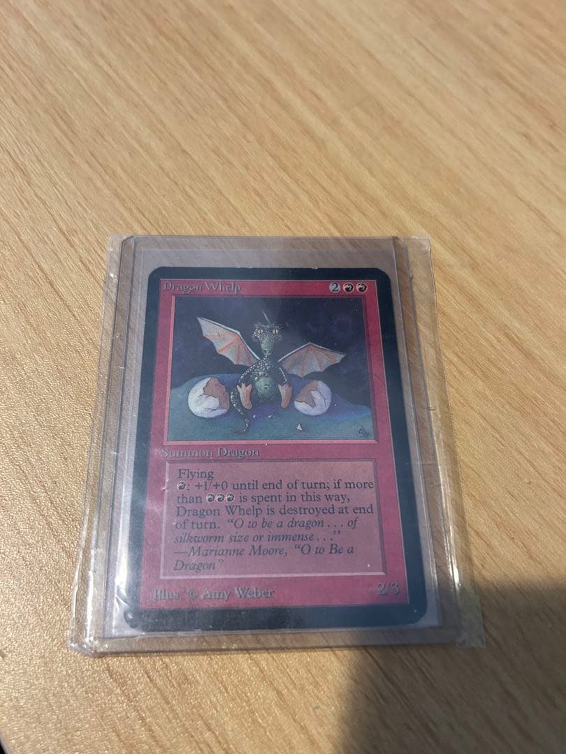 アルファ版　チビ・ドラゴン/Alpha Dragon Whelp