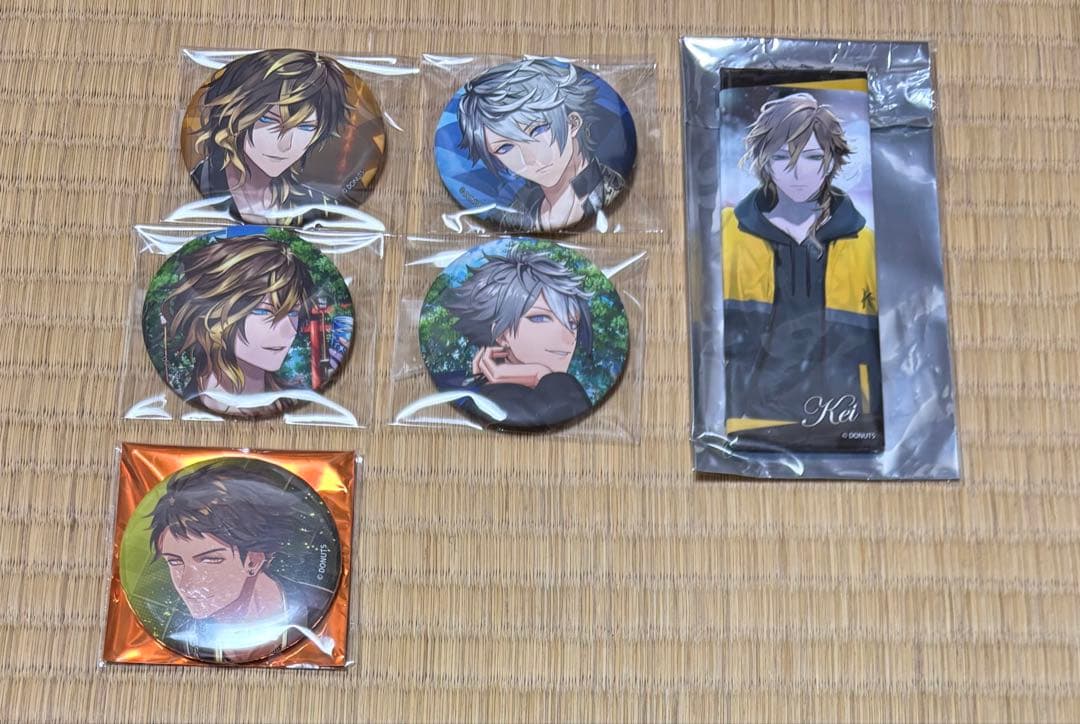 ブラスタ ブラックスター チームK ケイ 銀星 ソテツ 缶バッジ セット