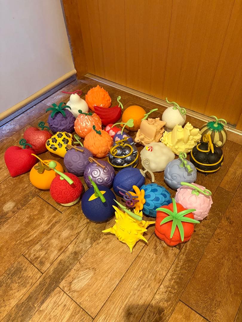 ワンピース 悪魔の実 ルームライト29種類セット 電池入り - メルカリ