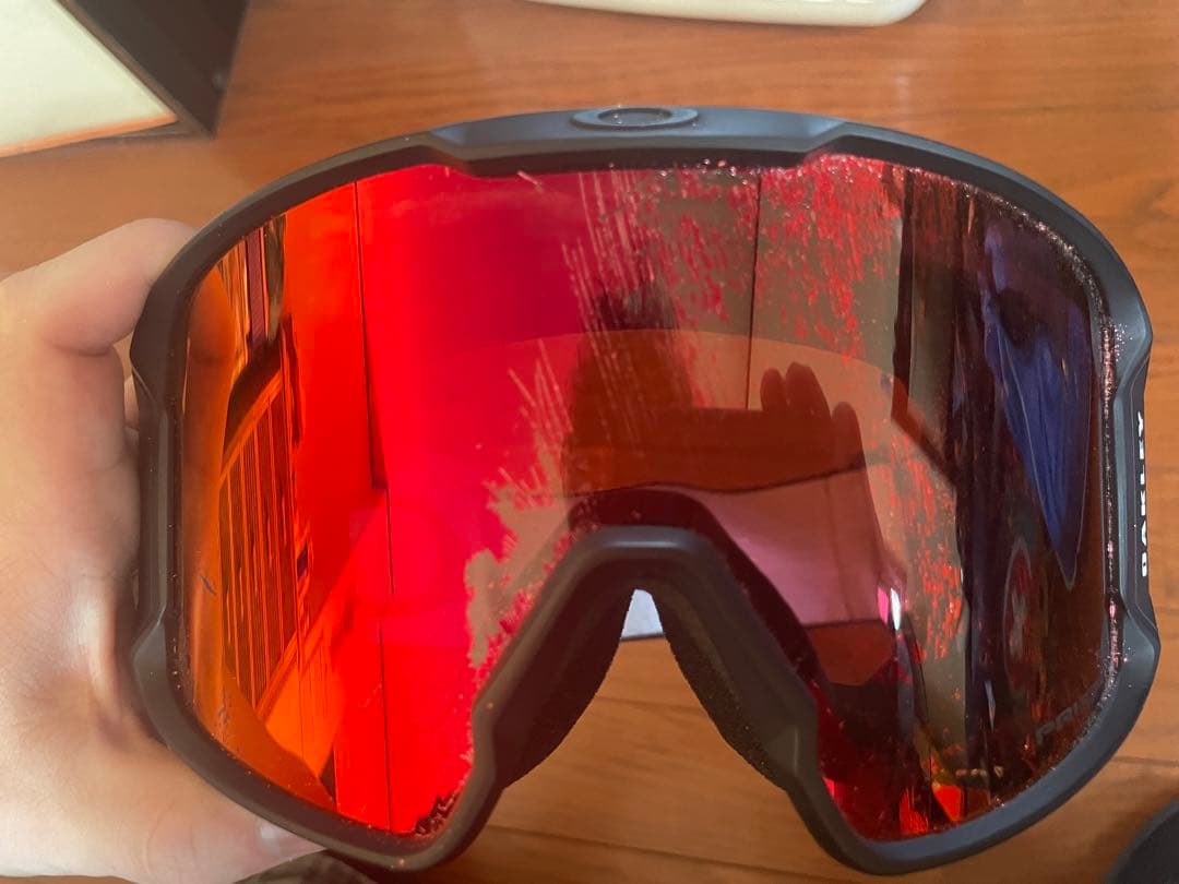 Oakley ゴーグル LINE MINER PRIZM 収納袋付き - メルカリ