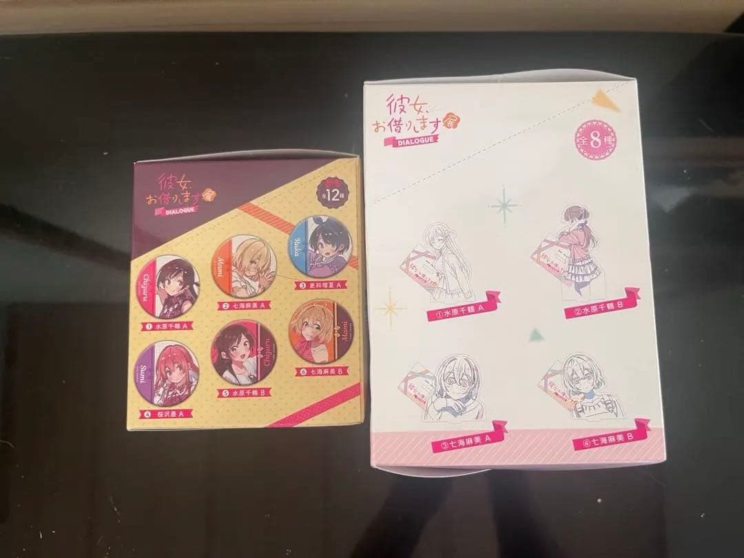 彼女、お借りします キャラクター缶バッジ アクスタセット