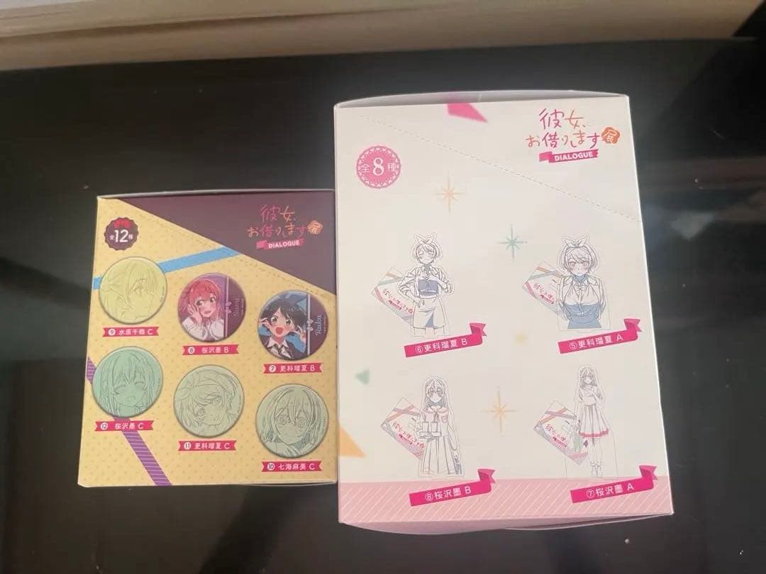 彼女、お借りします キャラクター缶バッジ アクスタセット