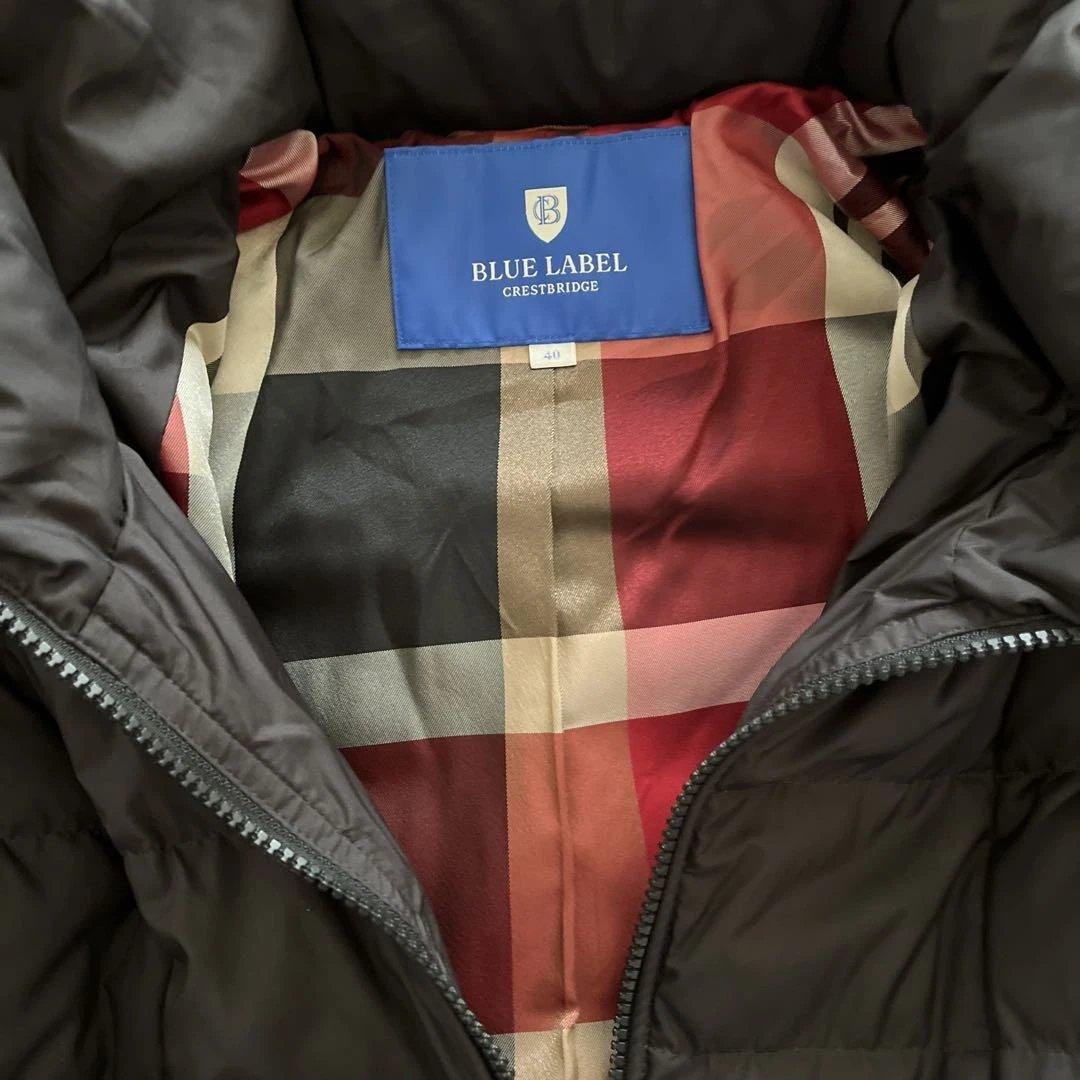 ブルーレーベルクレストブリッジ ダウンコート40 - メルカリ