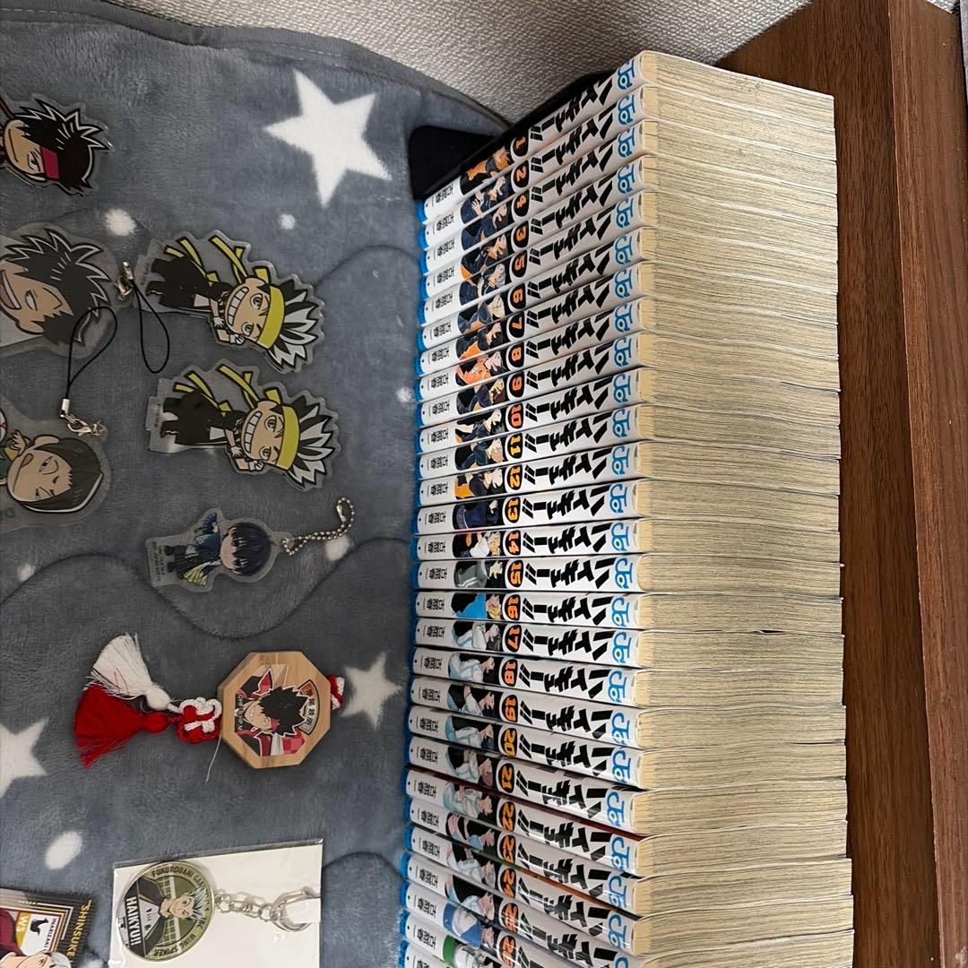 ハイキュー全巻セット➕ハイキューグッズ - メルカリ