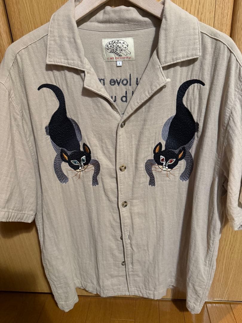 noko tattoo gakkin cat priority 半袖シャツ L 2026年最新】gakkin nokoの人気アイテム - メルカリ