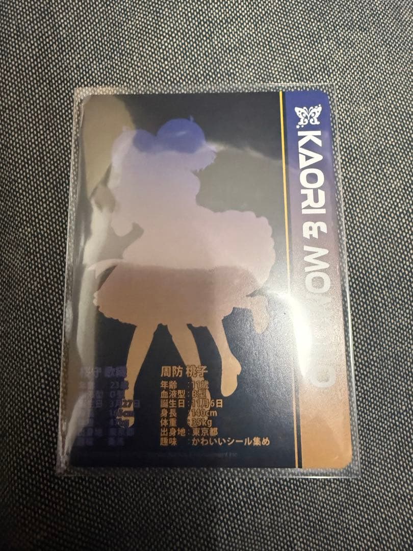 ミリオンライブ 桜守歌織　周防桃子　カードフォリオ　mr