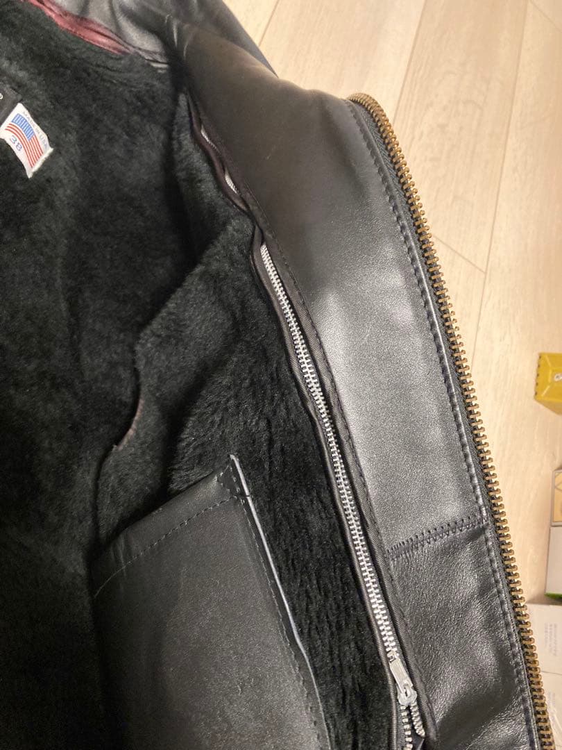 ゆうこりん様専用【極美品】Schott 643Eレザージャケット38 - メルカリ