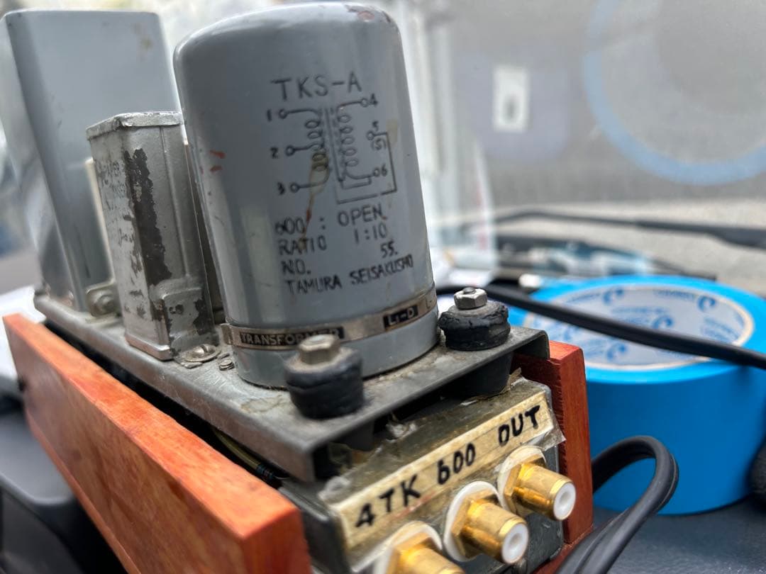 真空管 タムラトランスTKS-A 4TK 600 信和通信SM-101 - メルカリ