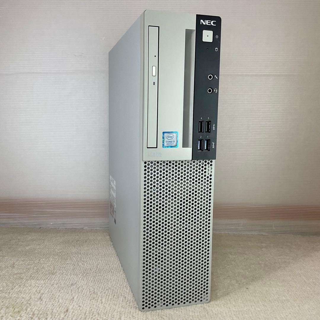 Windowsデスクトップ NEC Mate i3-8100 16GB 256GB Windows11Pro Mate Windows11 Pro 64bit NEC MKL36B-4 (PC-MKL36BZG4) 第8世代 Core