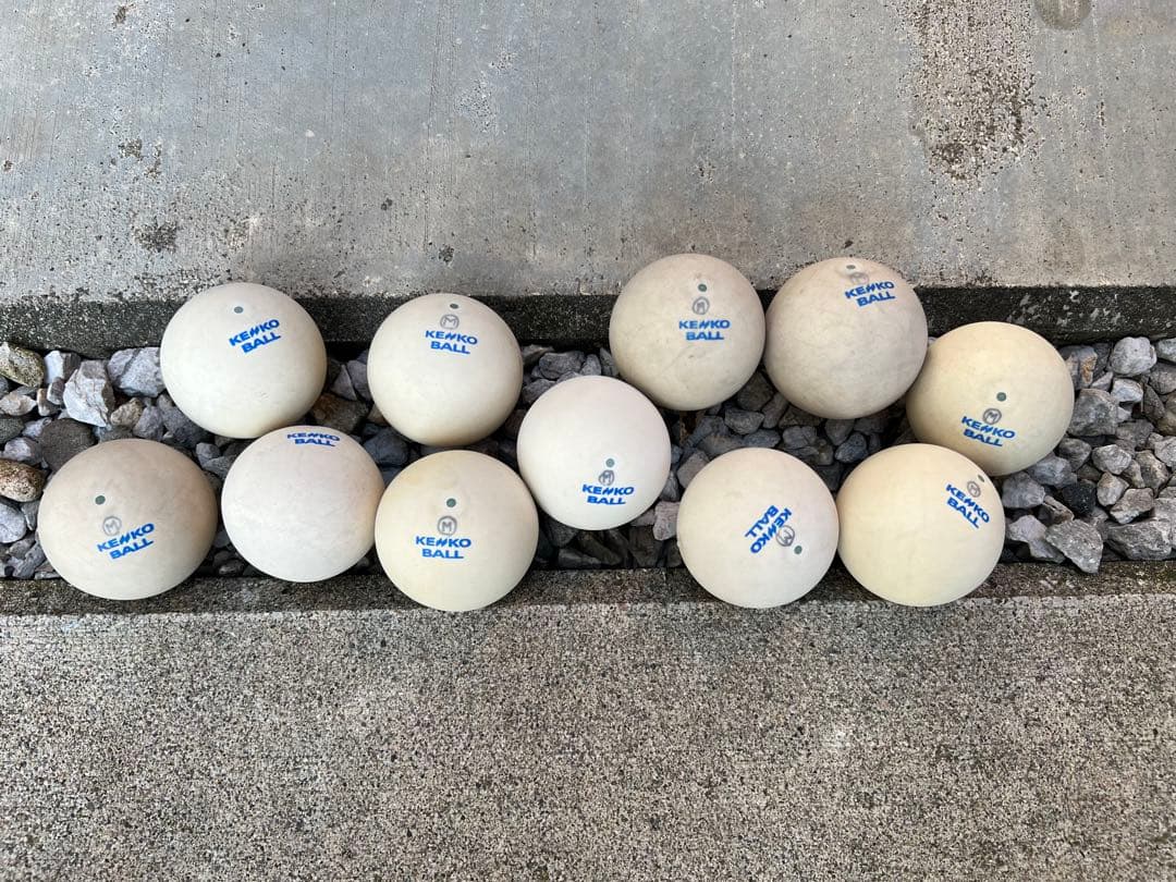 ソフトテニスボール】KENKO 新旧 スタンダード練習ボール バック 空気入れ