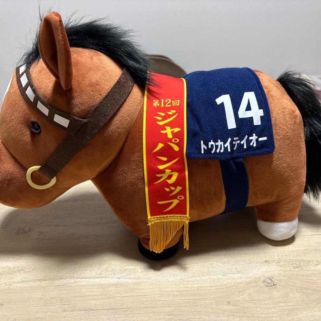 競走馬　BIGぬいぐるみ5体セット