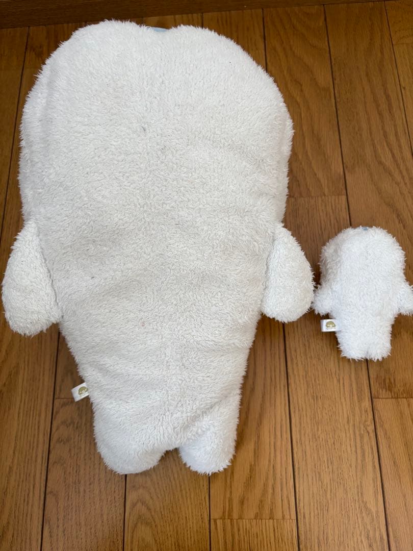 【希少】　まめゴマ　ぬいぐるみ　大小　セット　平成レトロ　サンエックス　非売品