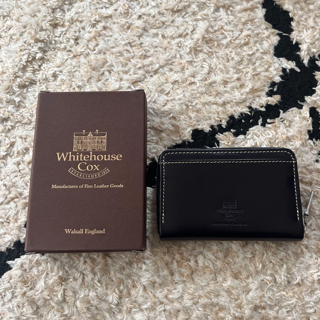 Whitehouse Cox レザーケース Whitehouse Cox（ホワイトハウスコックス） キーケース ウィズ リング
