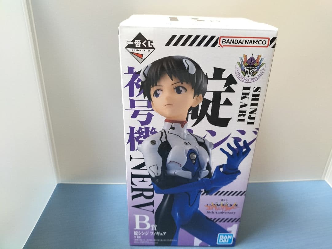 エヴァンゲリオン一番くじ　B賞シンジ・C賞レイ・Ｄ賞アスカG賞3点　全6点セット