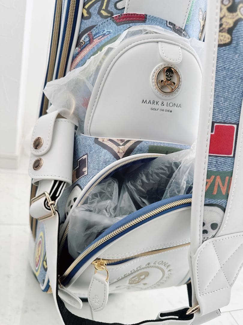 マークアンドロナ キャディバッグ ゴルフバッグ15周年完売品 - メルカリ