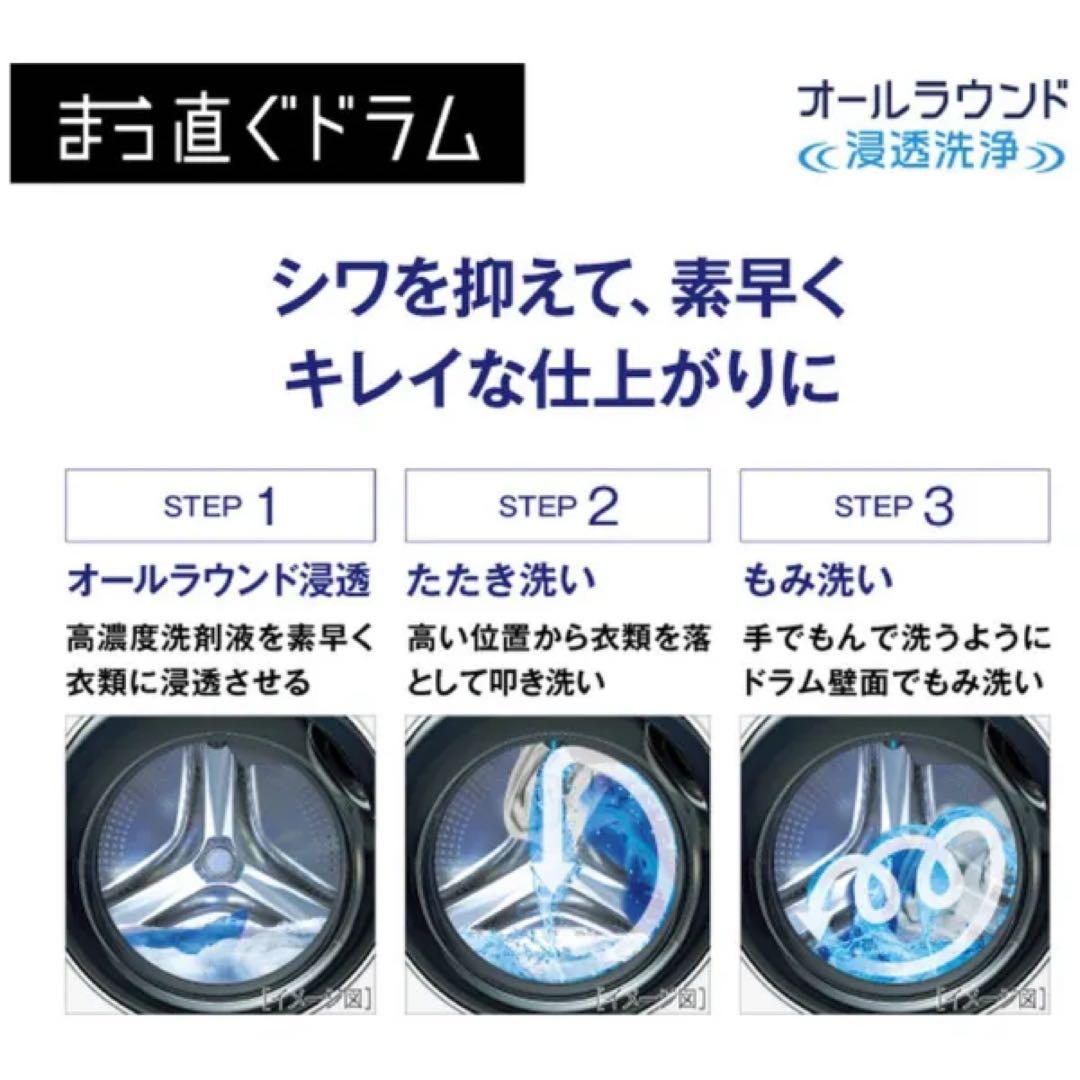 山川純です！新品未使用‼️AQUA ドラム式洗濯乾燥機