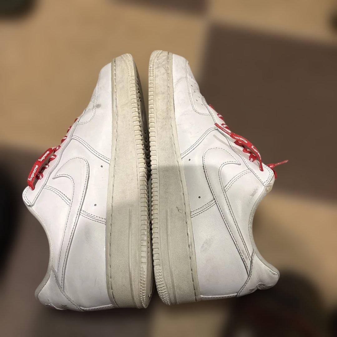 Supreme Air Force 1 ホワイト シュプフォース 27.5cm