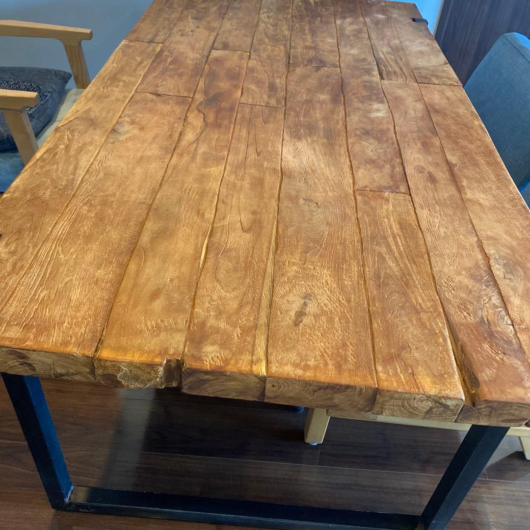 セレベスダイニングテーブル1600 天然木