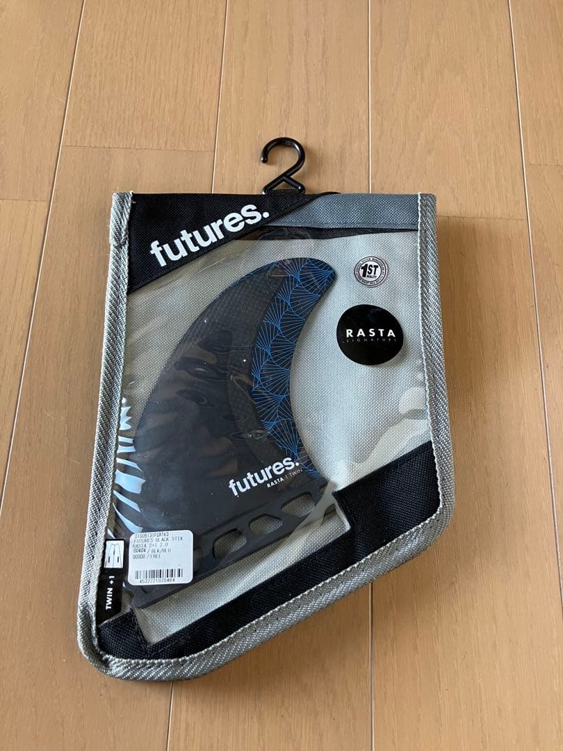 サーフィン・ボディボード futures Rasta 2+1 futures.（フューチャー） フィン ツイン+スタビ 2+1 ラスタ リバース