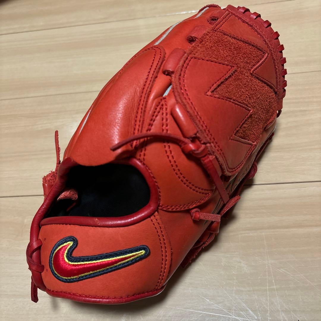 ナイキ 軟式グローブ 松坂モデル NIKE Signature Model 赤 - メルカリ