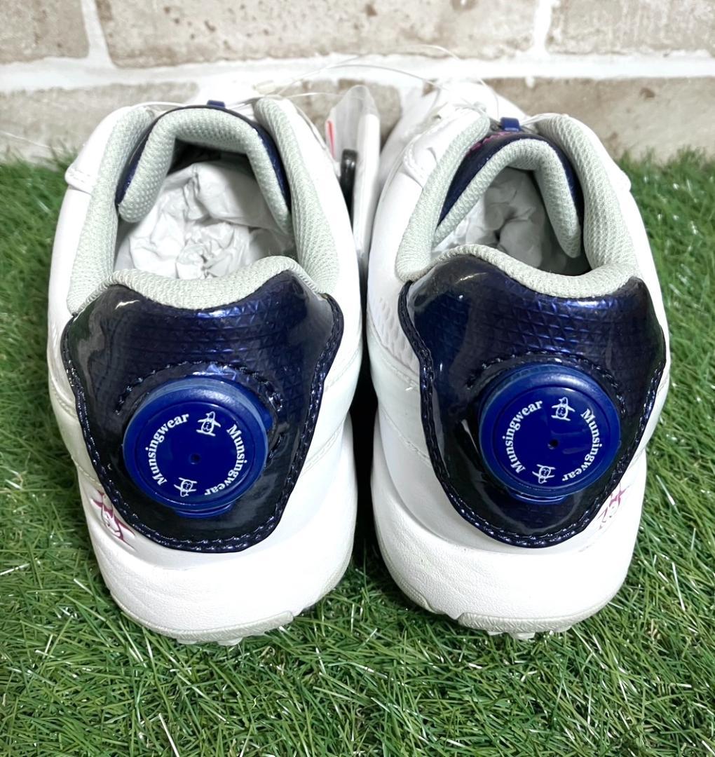 【24時間以内/匿名配送】新品 マンシングウェア ゴルフシューズ 23.5cm