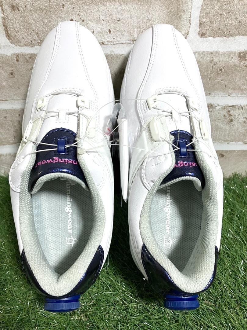 【24時間以内/匿名配送】新品 マンシングウェア ゴルフシューズ 23.5cm