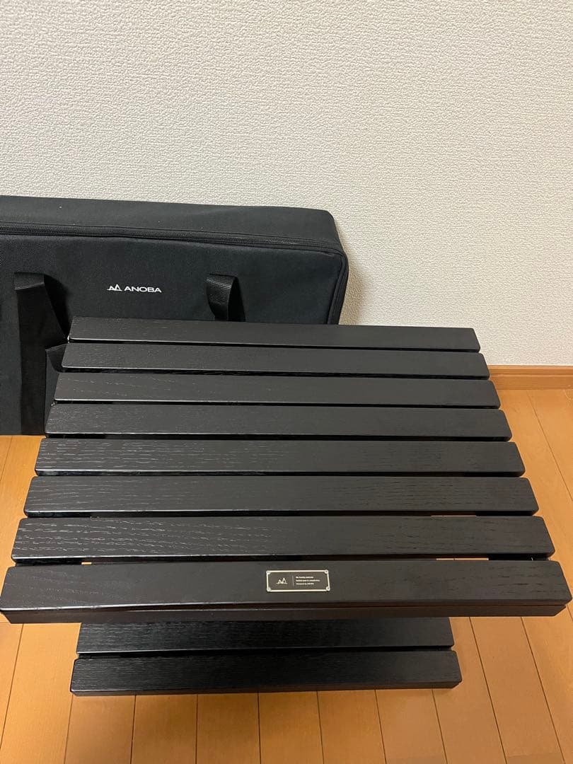 ANOBA BLACK EDITION ウッドラック2段 ANOBA アノバ BLACK EDITION ウッドラック2段 – 旅とアウトドア KY-TON