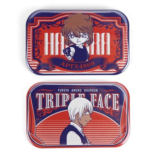 コナン探偵社 限定】名探偵コナン 缶バッジコレクション 全6種類セット