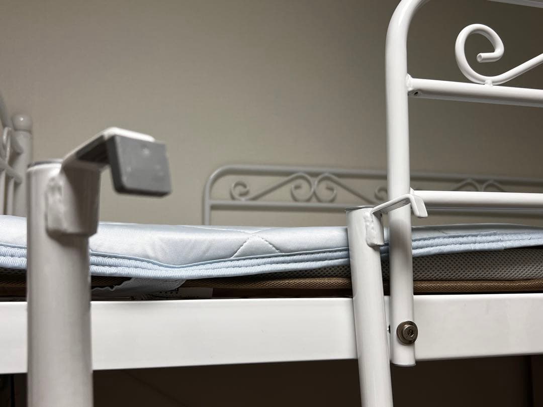 GW SALE 美品 ニトリ プリンセス ロフトベッド ハイタイプ お姫様 引取