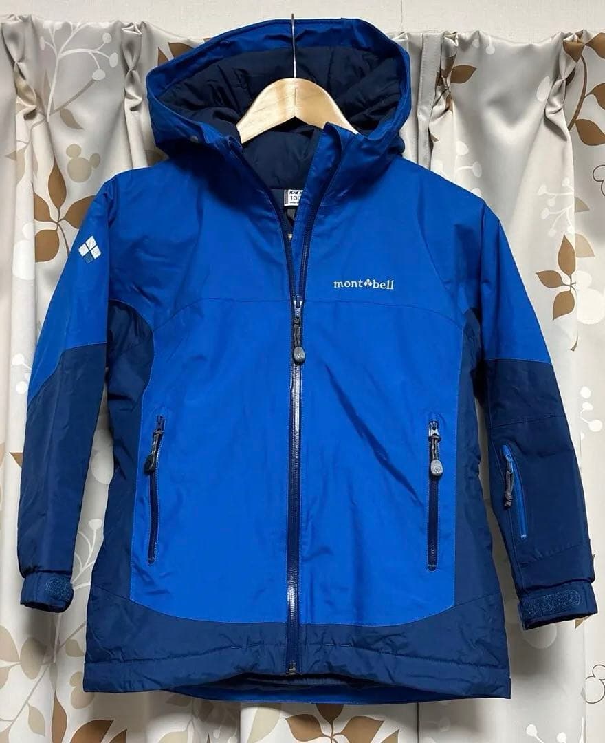 ✨美品✨モンベル 子供用 スキーウェア 130パウダーステップパーカー モンベル ｜ オンラインストア ｜ パウダーステップ パーカ Kid's 110-130