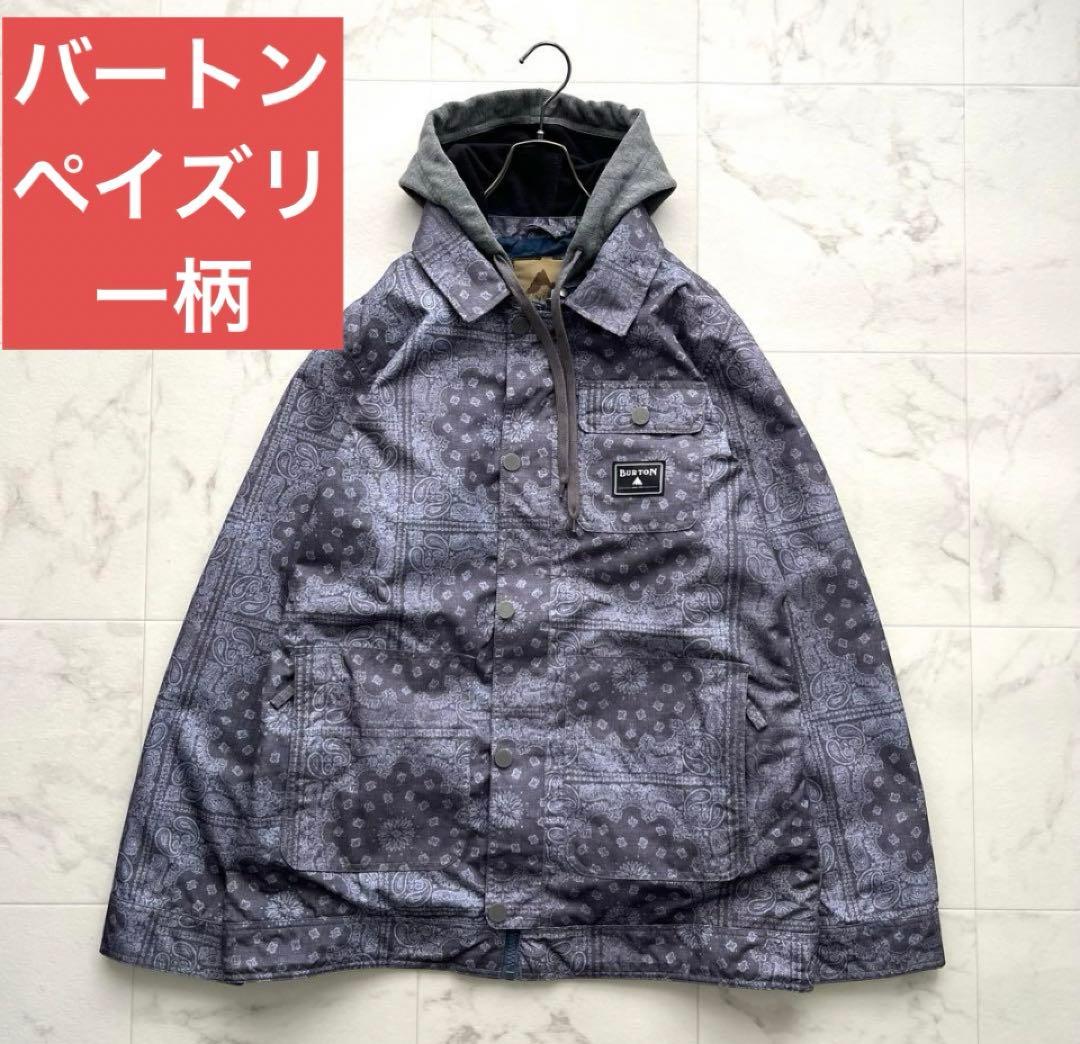 バートン ペイズリー柄ウェア サイズL - メルカリ