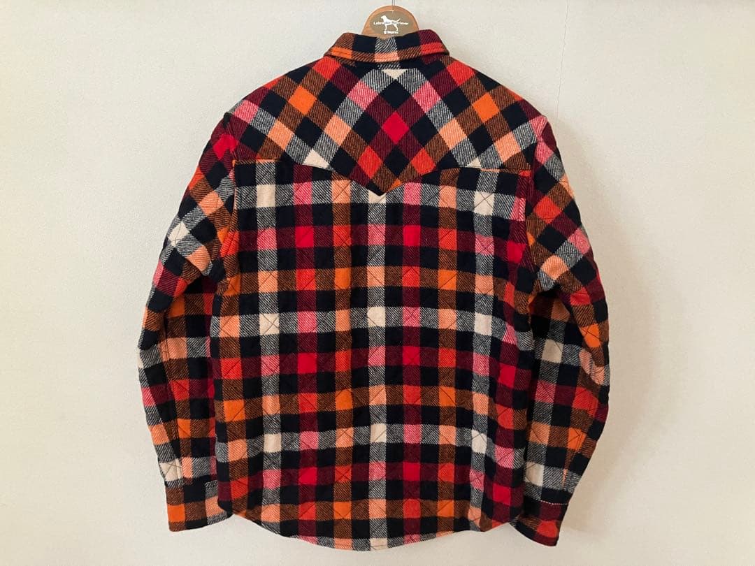 ⭐︎RRLダブルアールエル チェックド ウール オーバーシャツ(S) - メルカリ