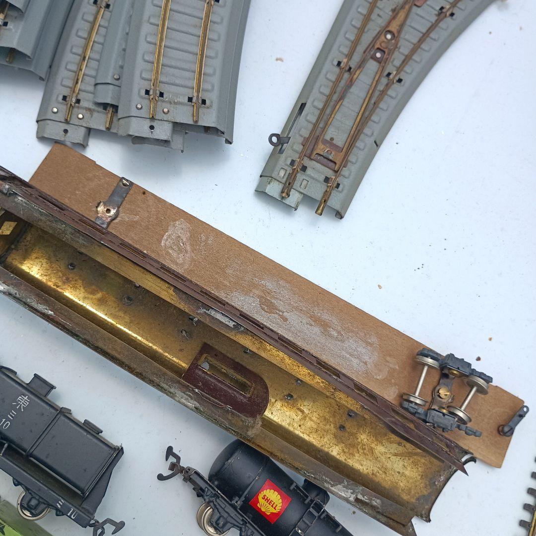 1987)HOゲージ 鉄道模型 車両　線路　パワーパック　難あり