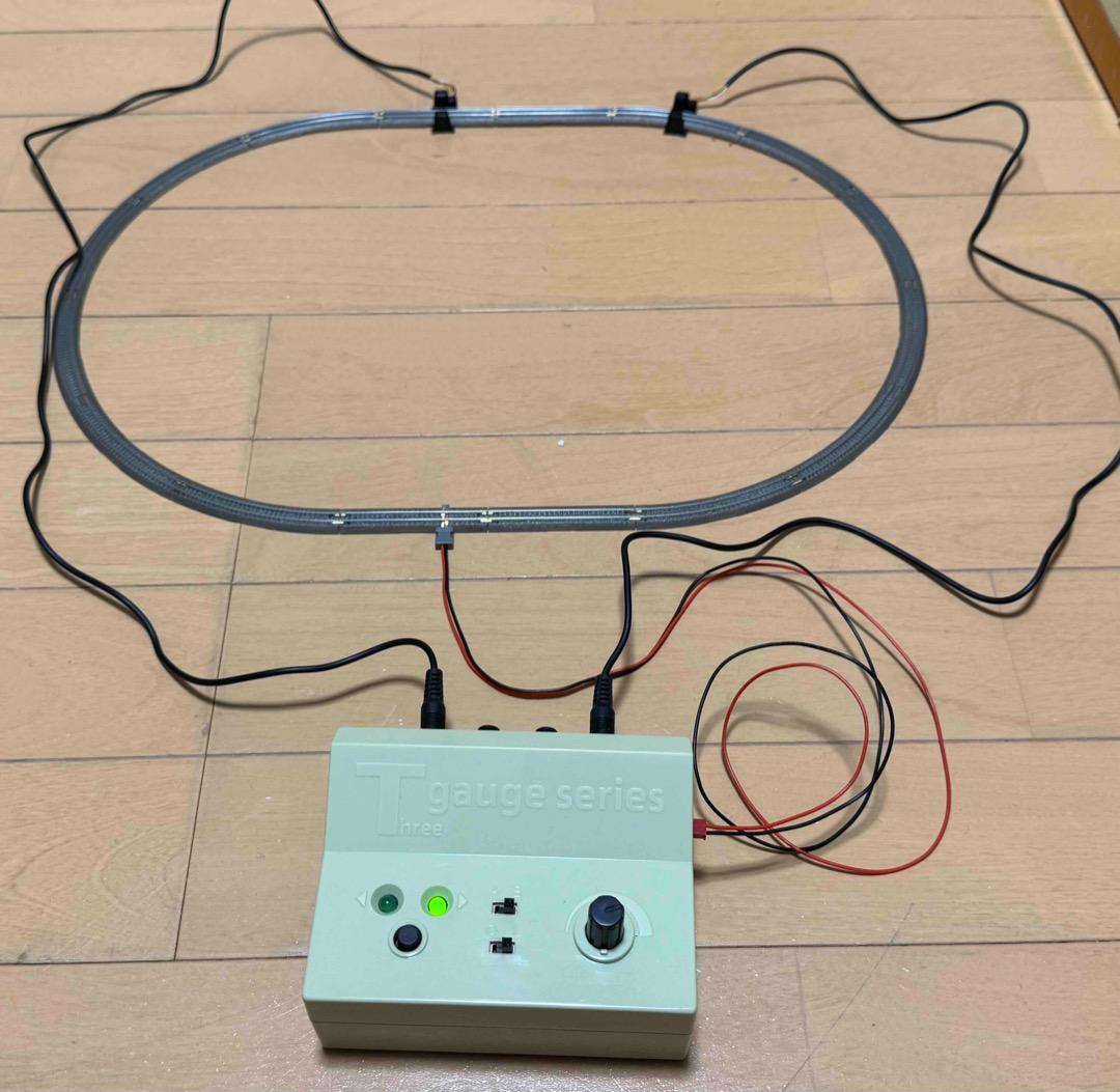 世界最小の鉄道模型　栄進堂Tゲージ基本セット・ポイント、レール他