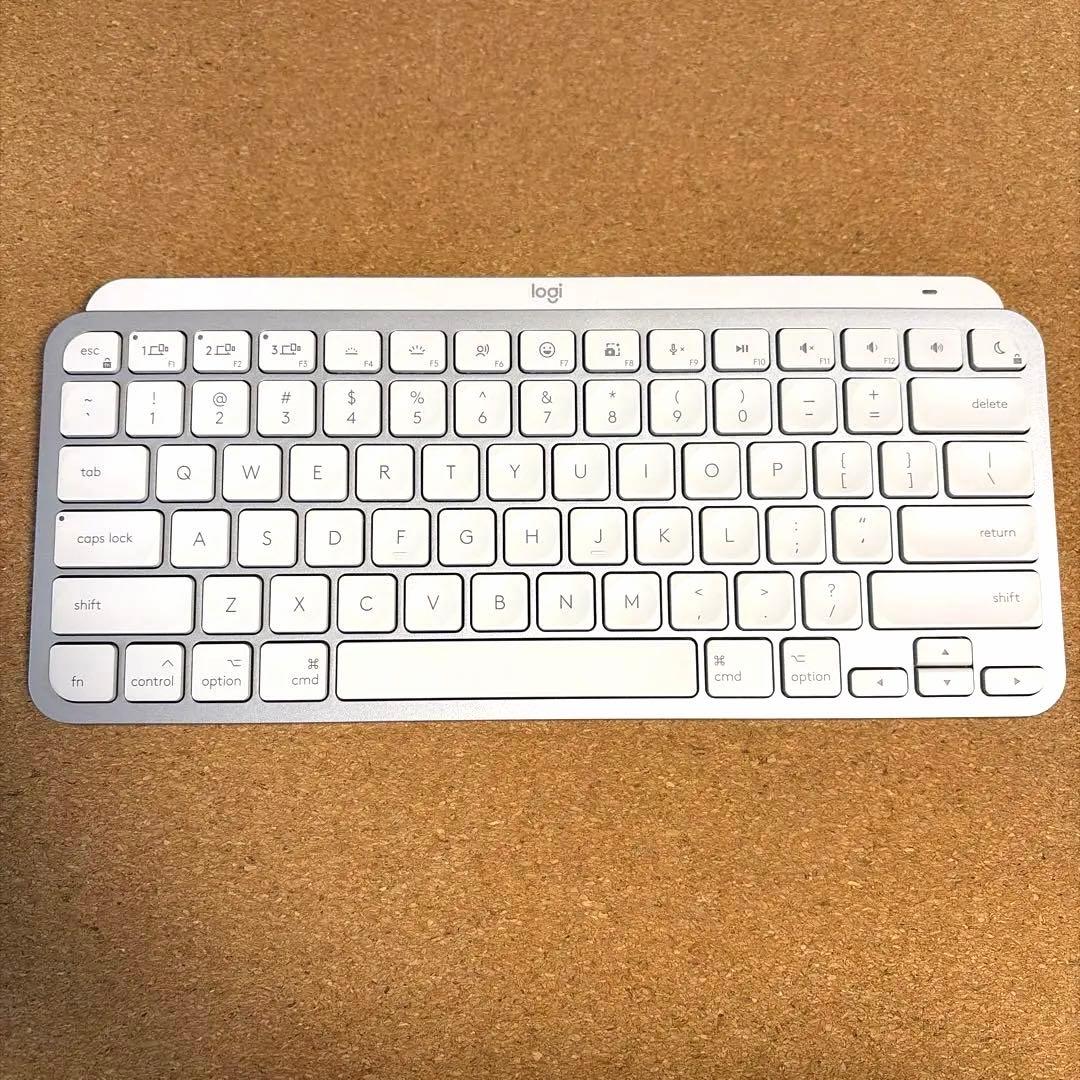 【美品】Logicool MX Keys Mini for Mac（US配列) キーボード MX Keys Mini for Mac(英語配列)(iPadOS/iOS/Mac) ペール