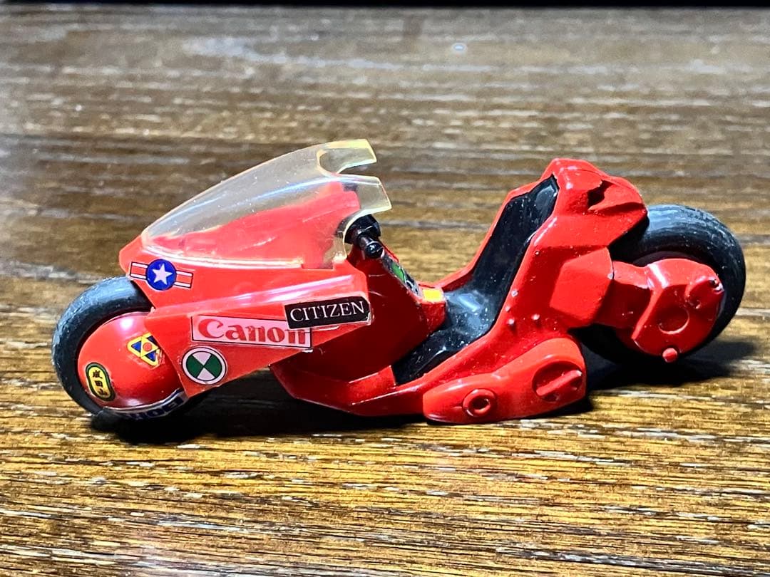 バンダイ AKIRA 金田のバイク 1/35 完成品（デカール一部欠品）