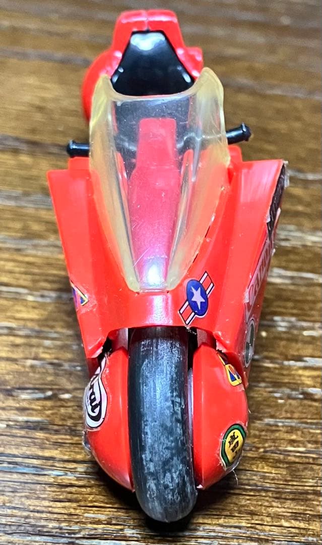 バンダイ AKIRA 金田のバイク 1/35 完成品（デカール一部欠品）